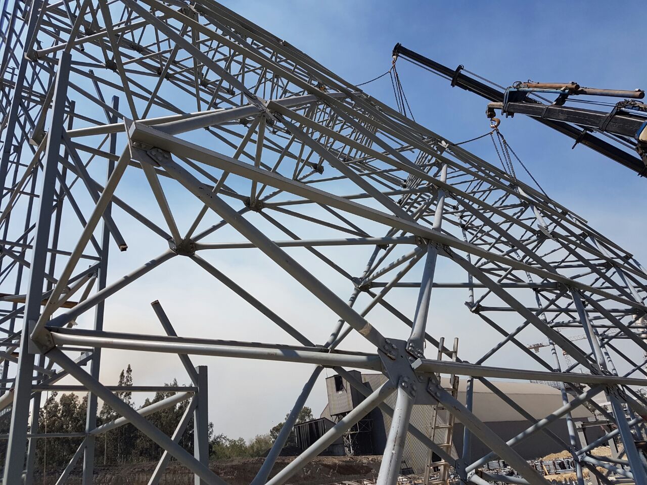 Adana Çimento Uzay Çatı 900 ton