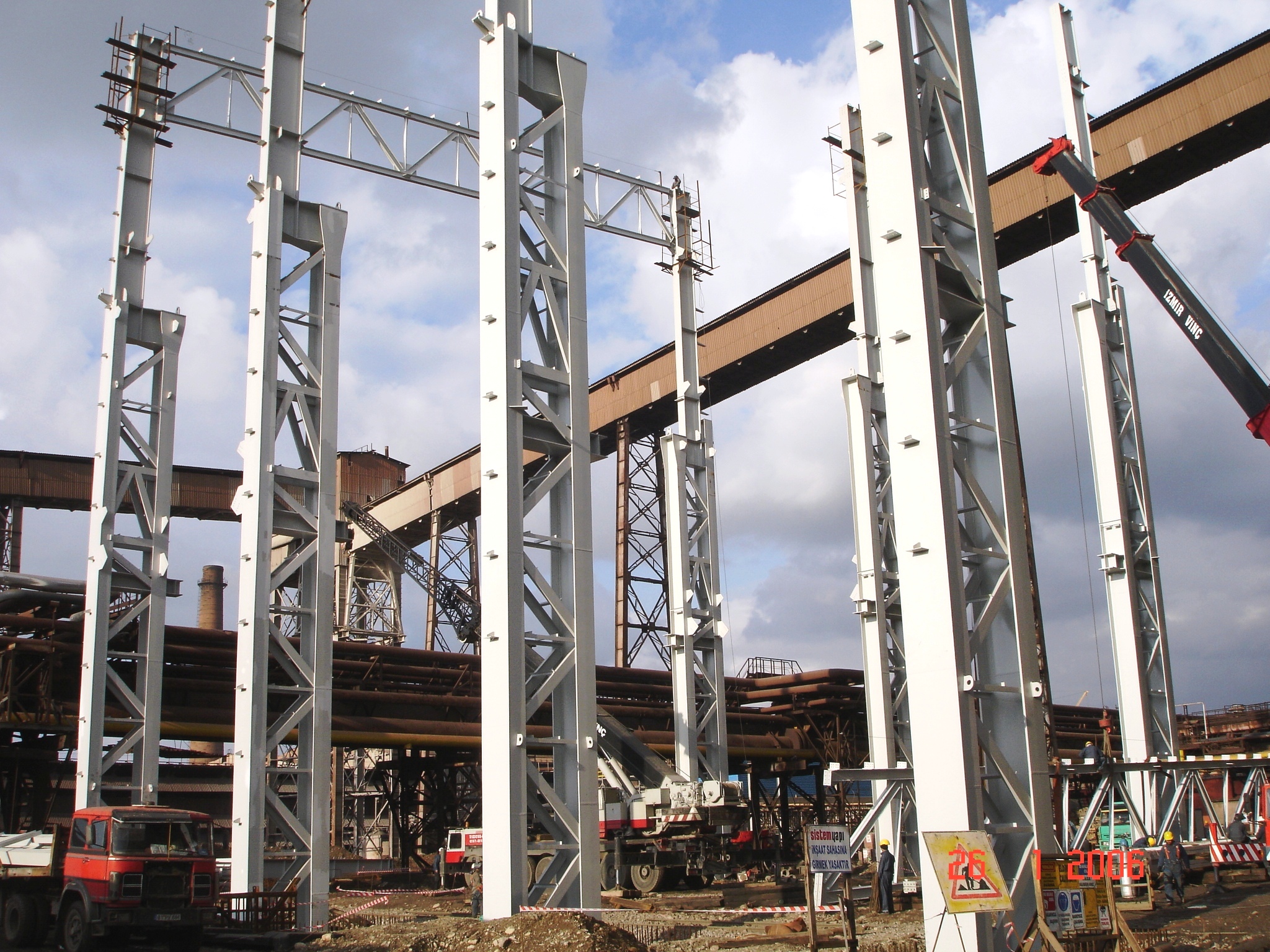 İsdemir Çelikhane Uzatmasi 3000 ton